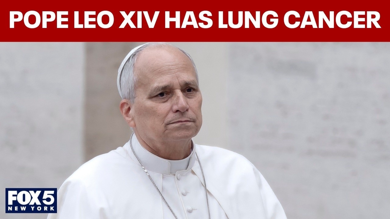 Pope Leo XIV has lung cancer, Vatican says
