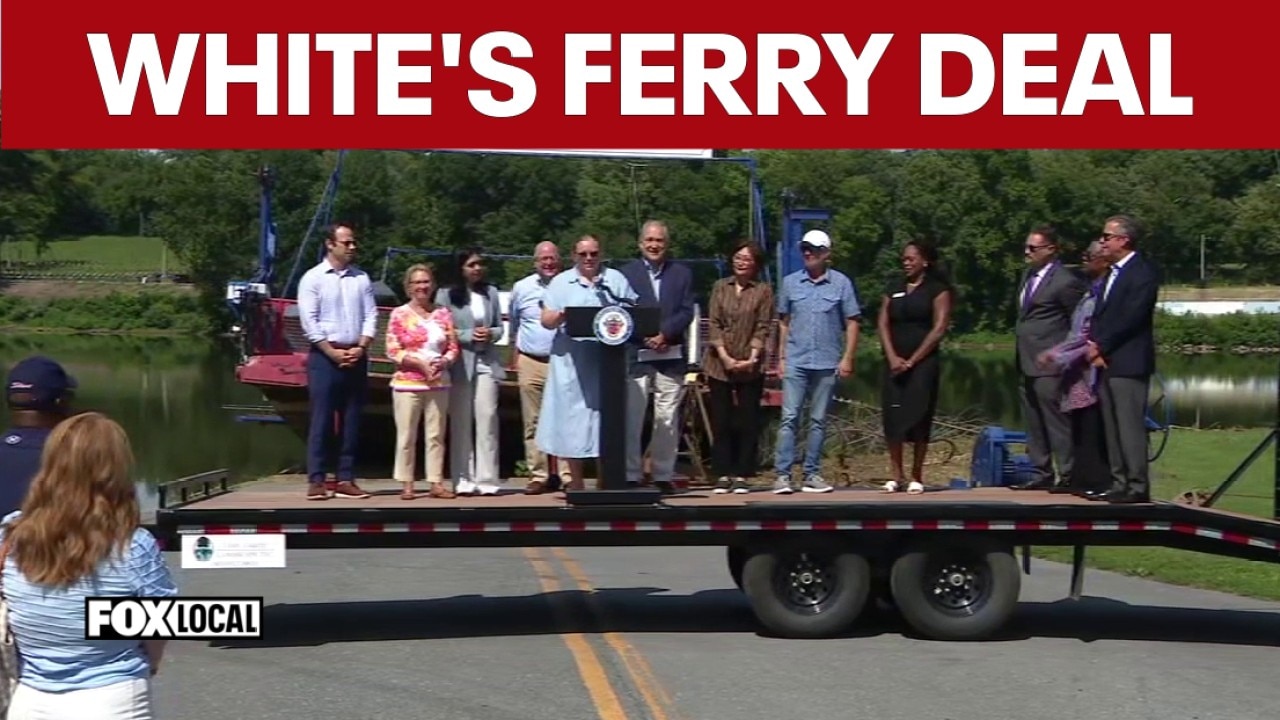 FULL: Montgomery County officials announce deal to acquire White’s Ferry landing