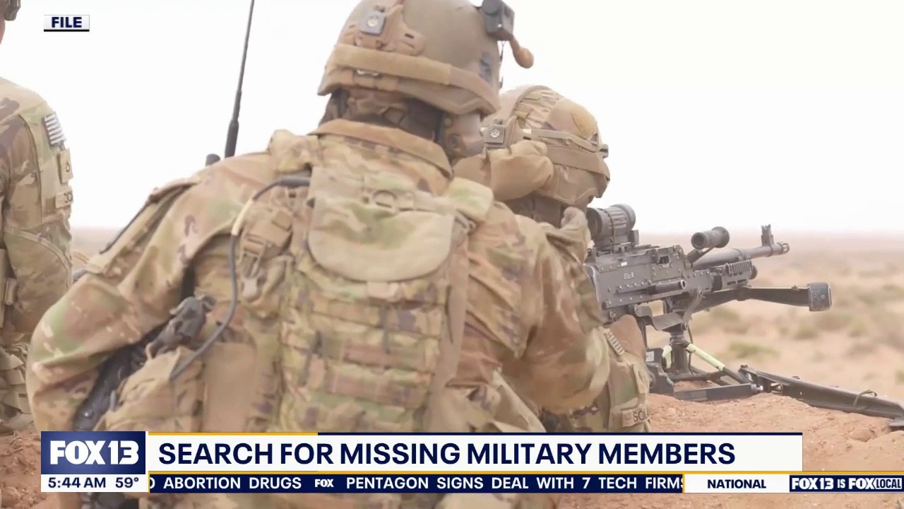 Search for missing military members