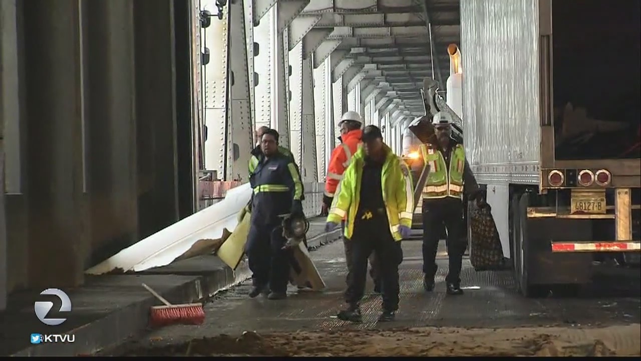 Bay Bridge lanes reopen after traffic nightmare