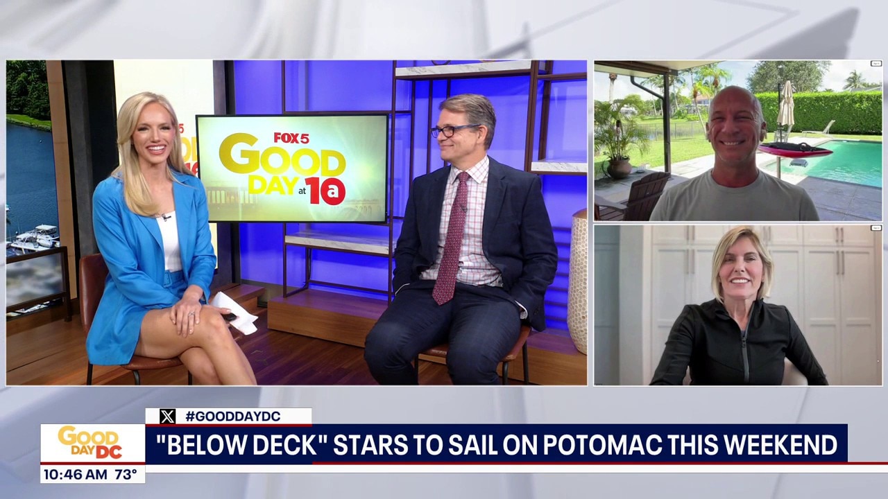 "Below Deck" Stars to Sail On Potomac This Weekend