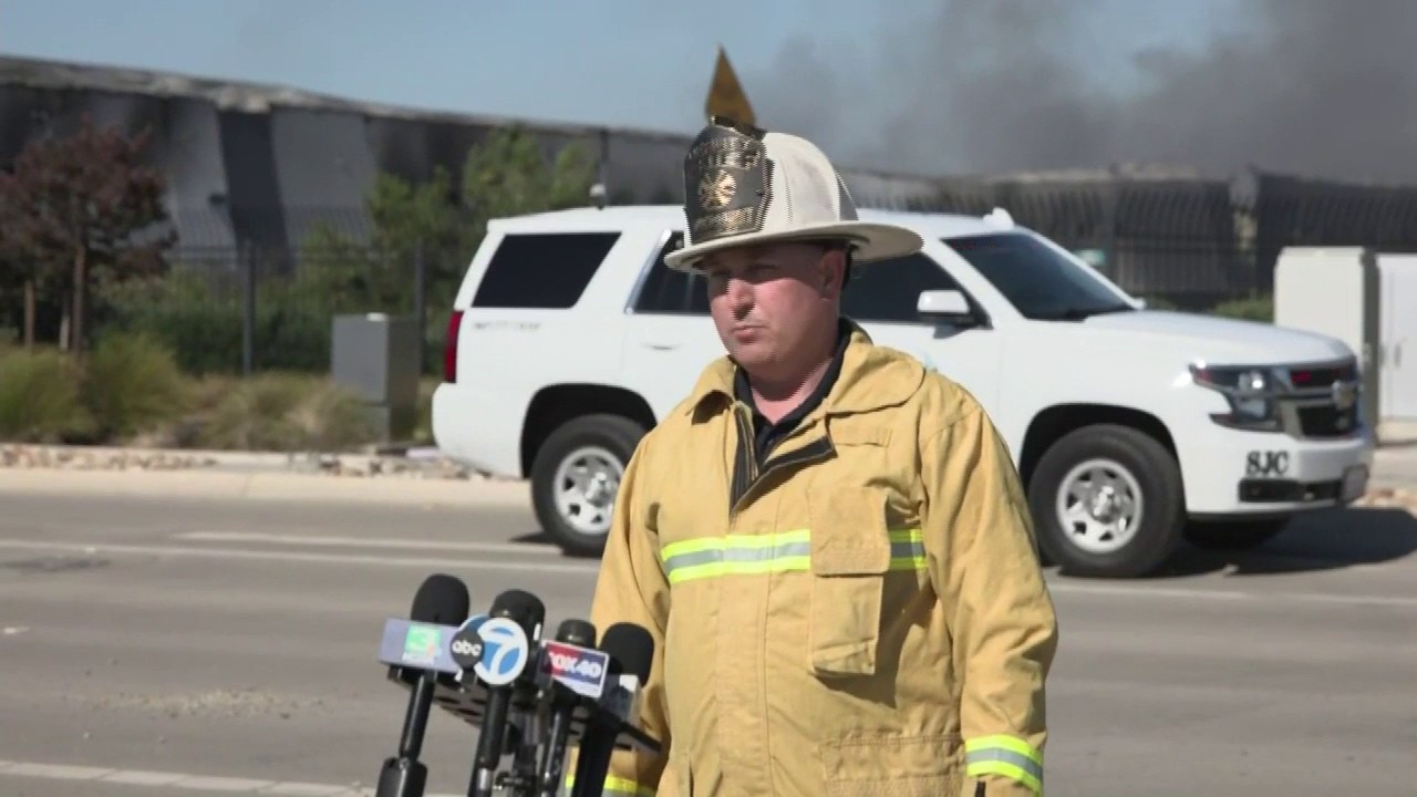 Medline warehouse fire: Crews make headway