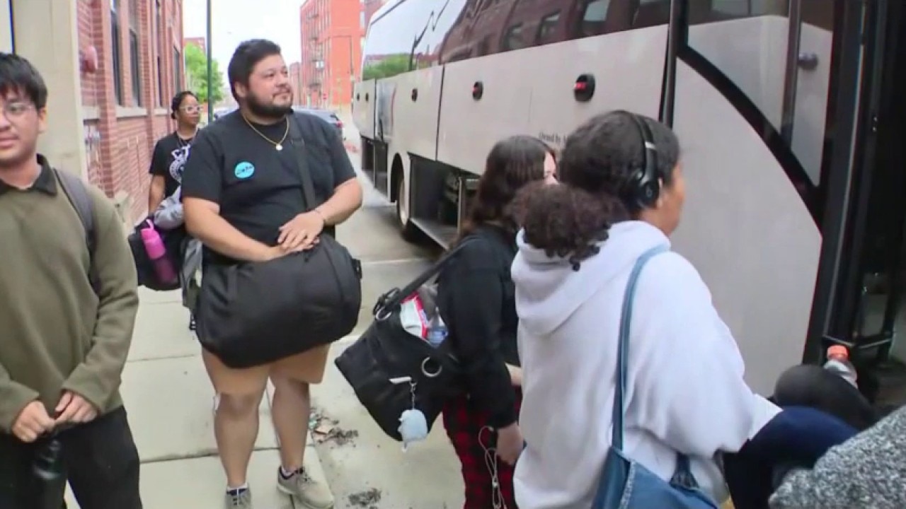 CPS teachers, students take bus to D.C. to deliver banned books to Congress