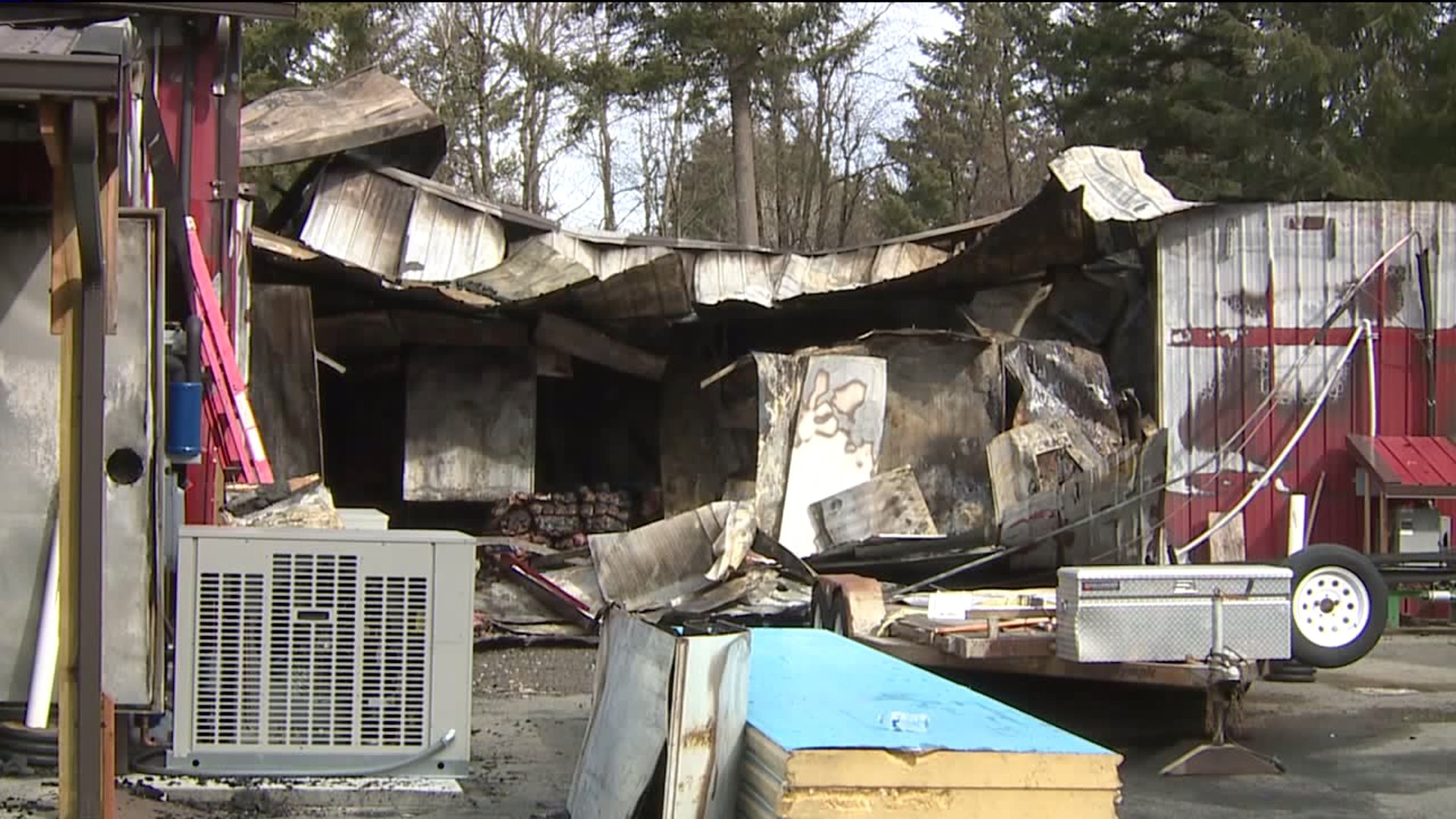 Family business destroyed by fire