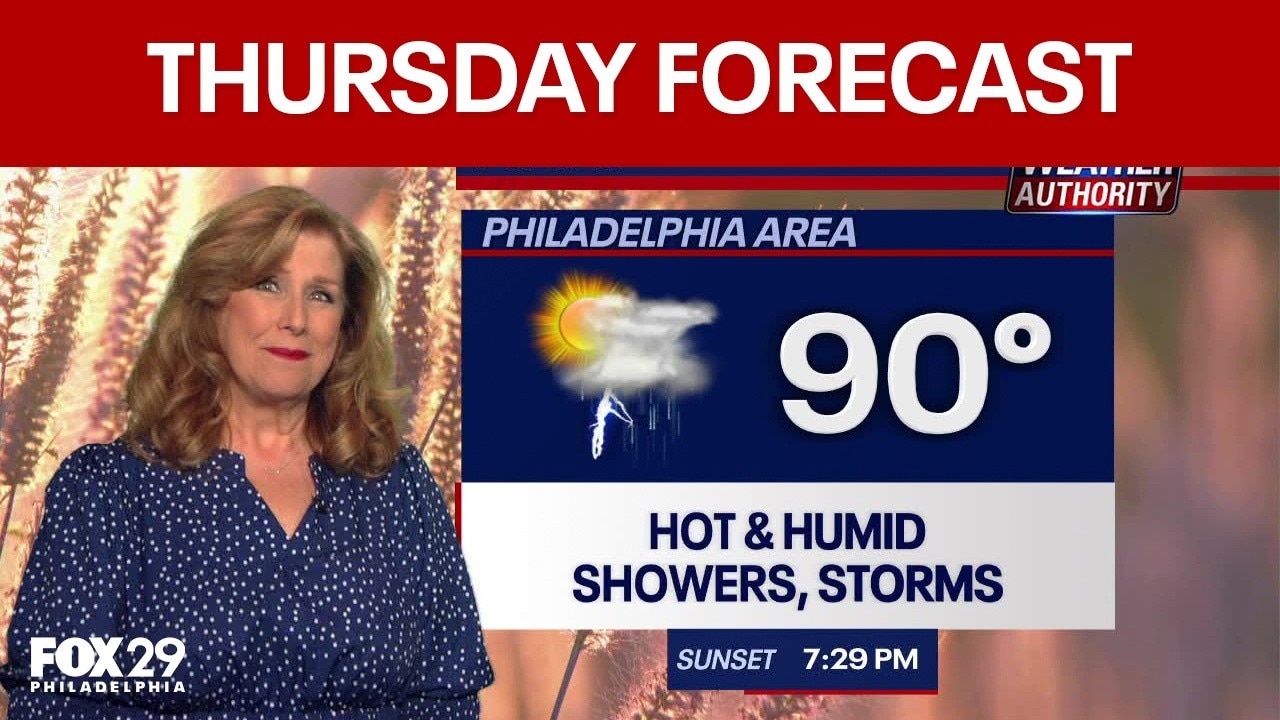 Philadelphia weather: Thursday forecast