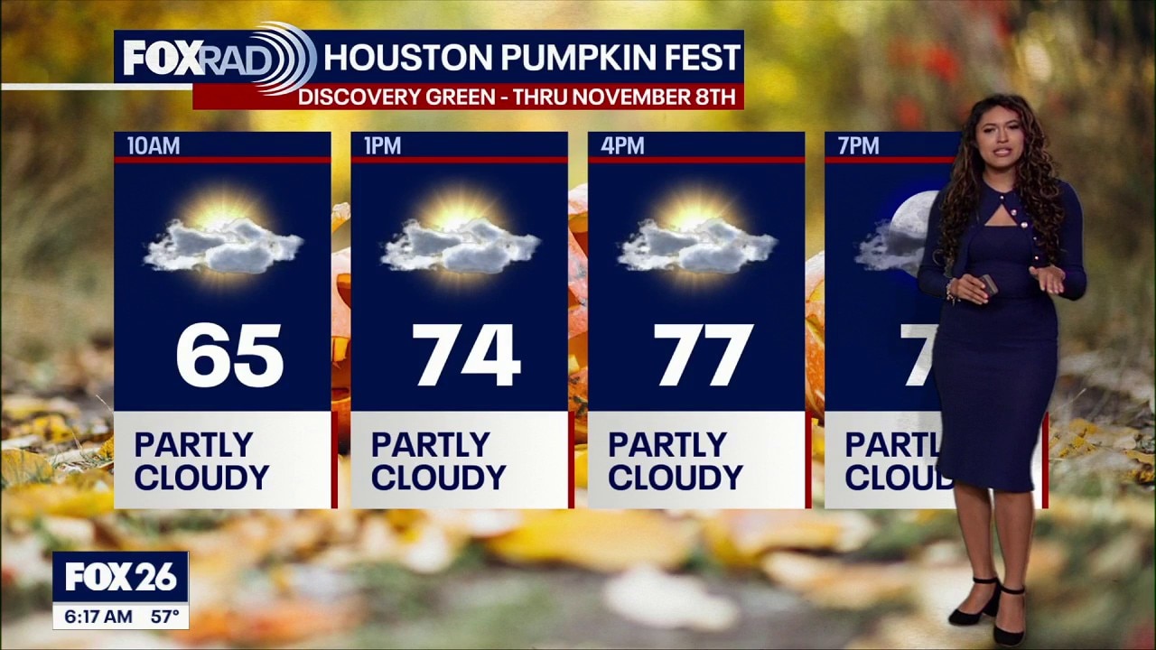 Houston weather: Oct. 18 morning forecast