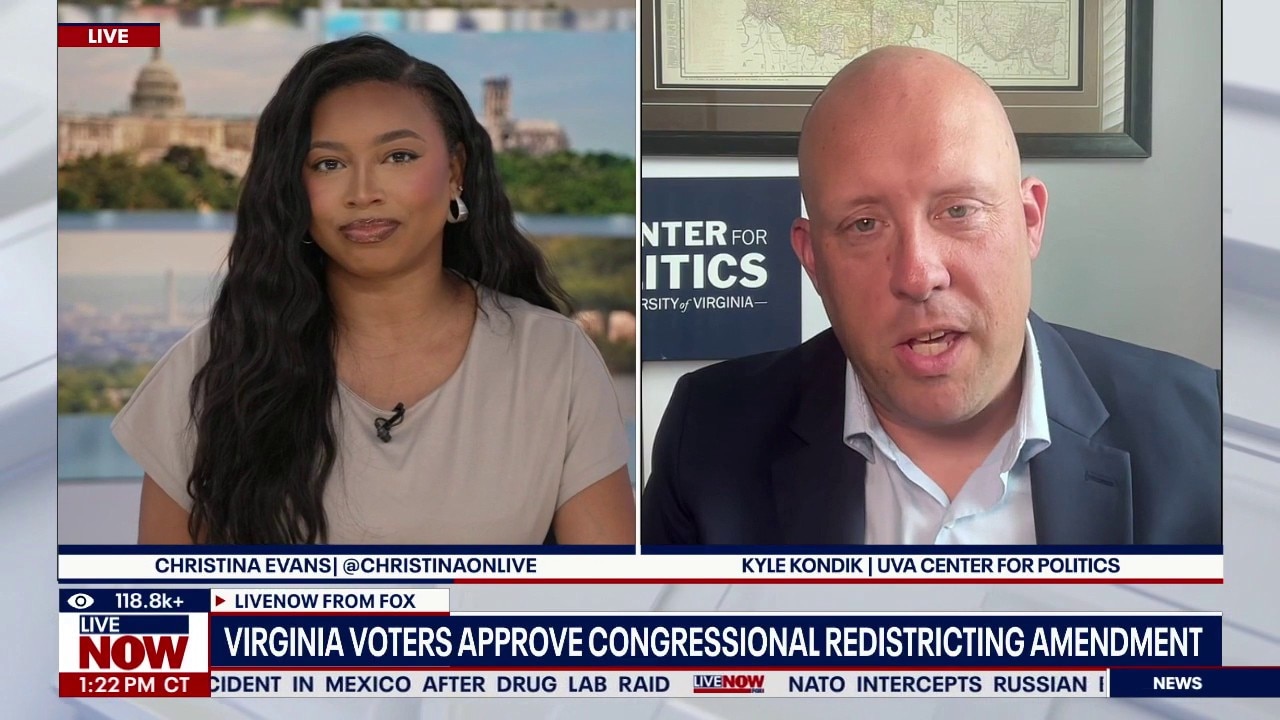 Virginia voters approve redistricting measure