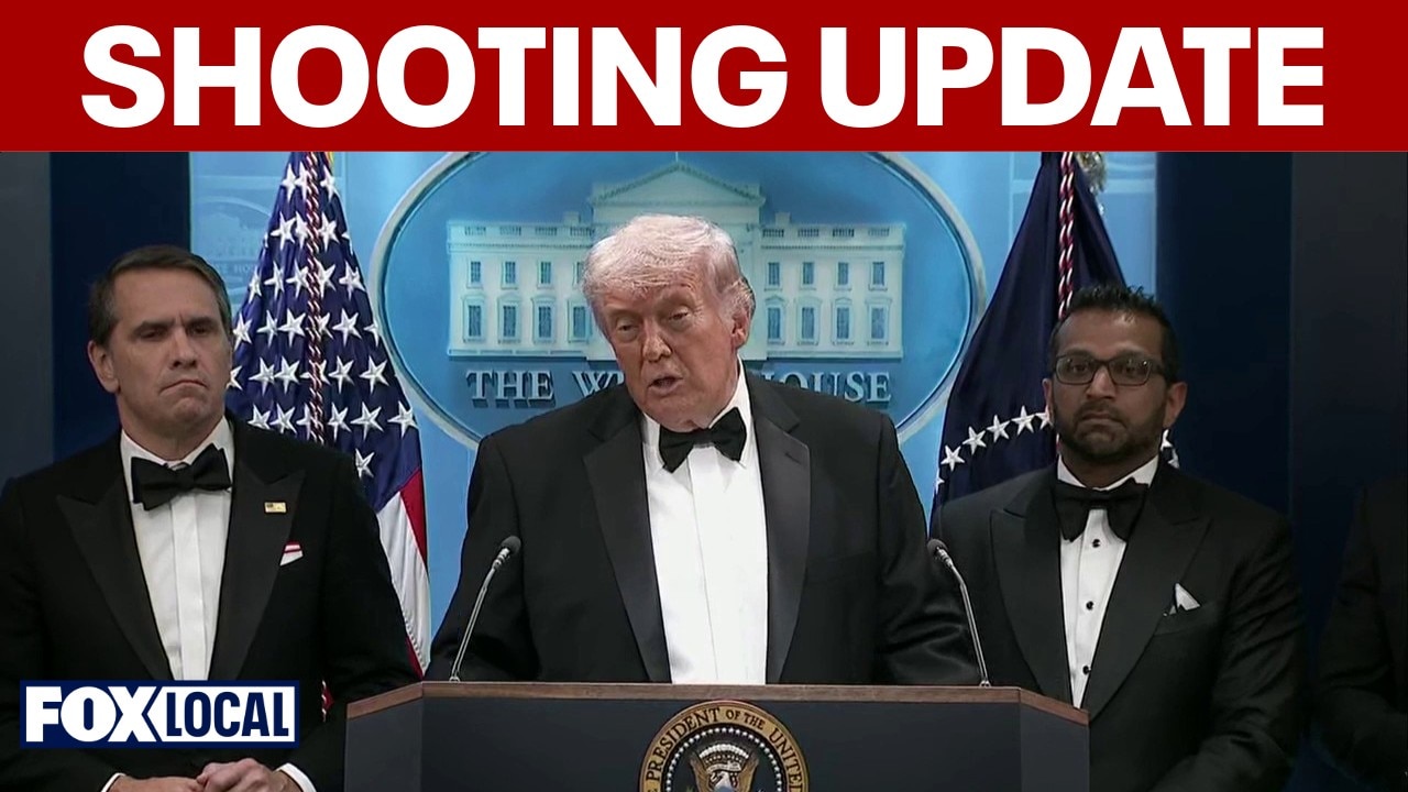 Trump gives update on White House correspondents' dinner shooting