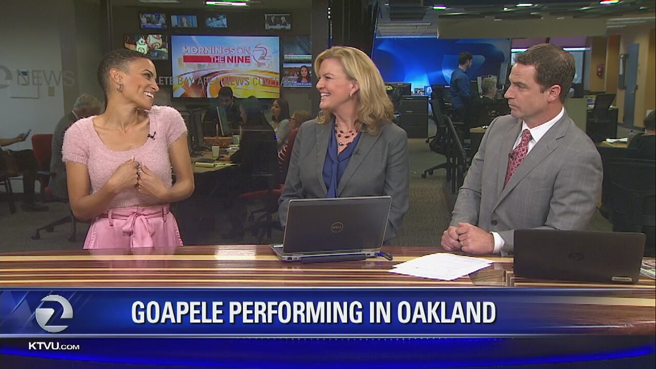 Goapele performs in Oakland