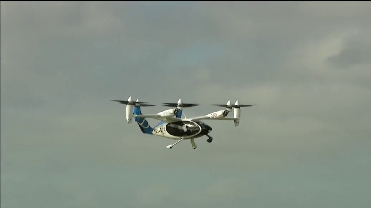 Electric Air Taxi takes flight