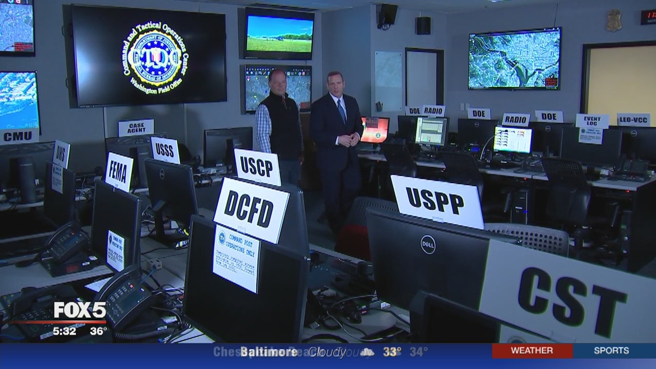 A look inside the FBI's operations center for the inauguration