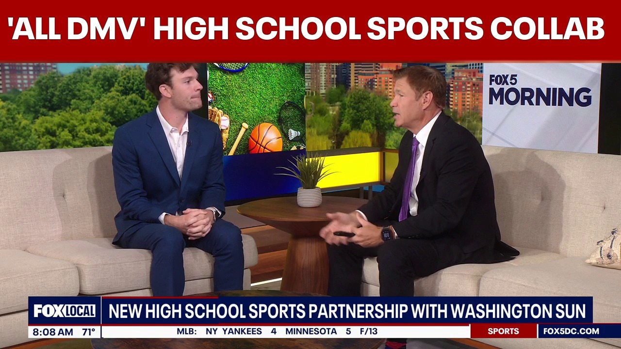 Washington Sun teams up with FOX 5 DC for new 'All DMV' high school sports collaboration