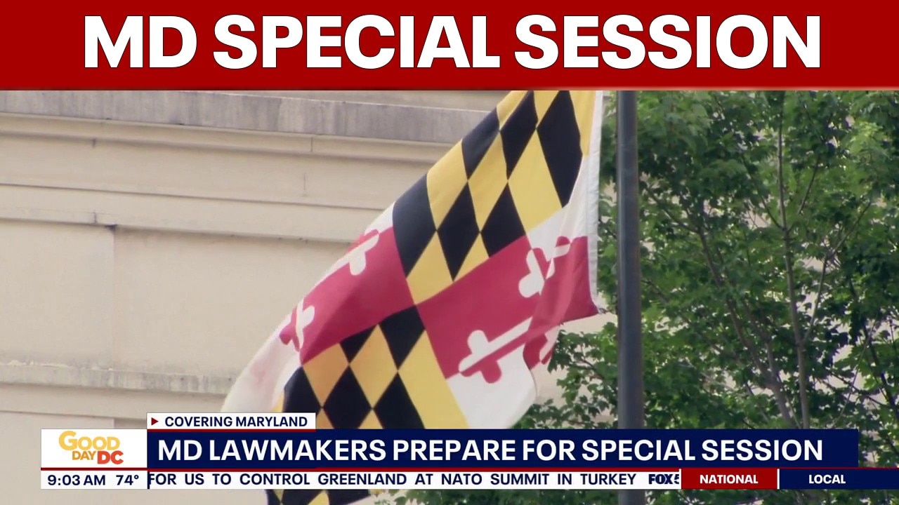 Maryland lawmakers prepare for special session over redistricting