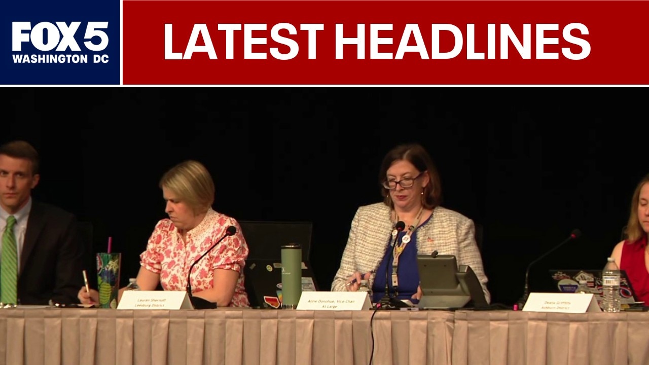 Parents oppose Fairfax County school boundary change plan; more hot weather on the way