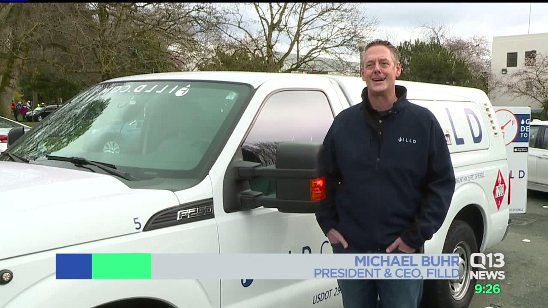 Gas delivery service