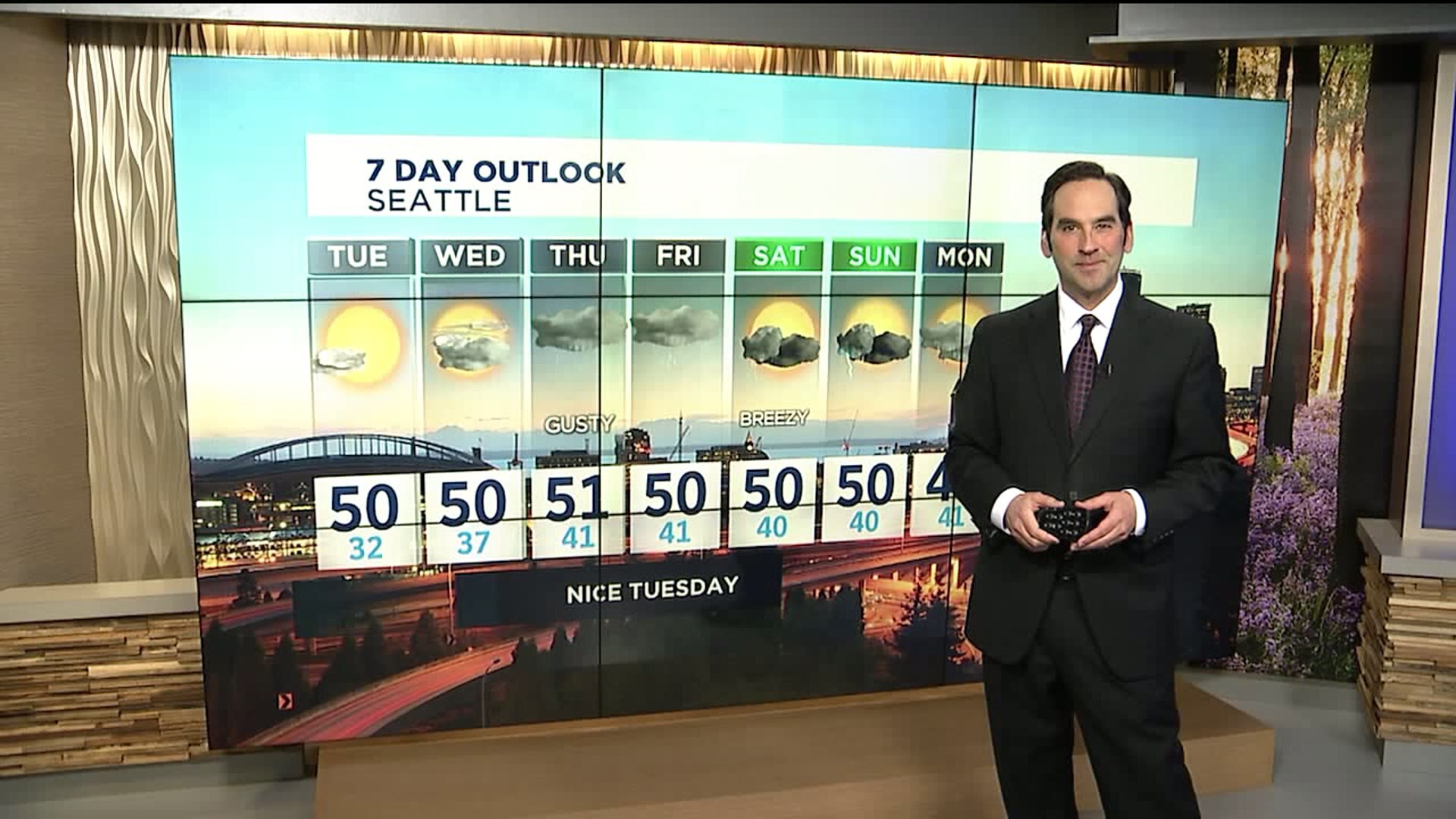 Q13 News evening weather forecast