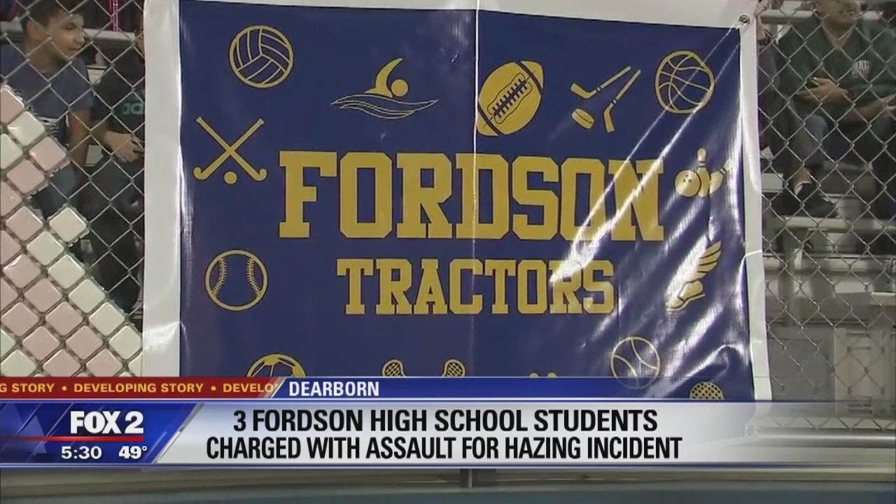 3 students charged in alleged Dearborn Fordson football hazing case