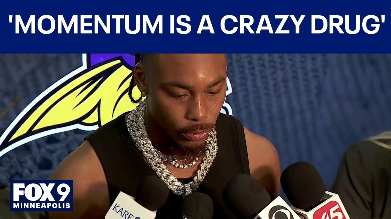Vikings locker room after 39-22 win over Packers: 'Momentum is a crazy drug'