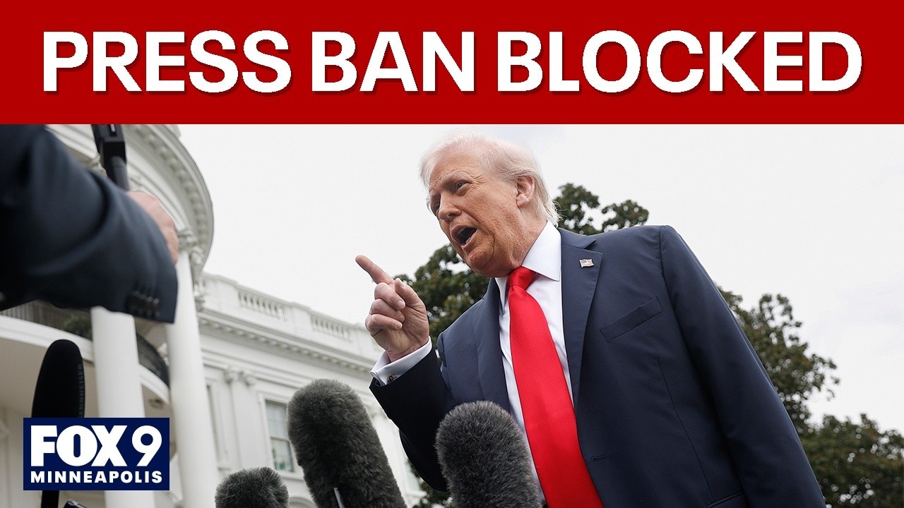 Trump’s White House media ban blocked by judge