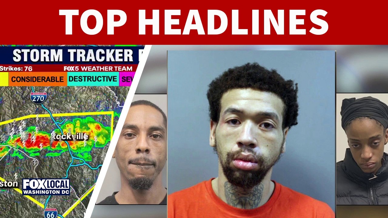 Tracking storms & man sentenced for killing, dumping body | TOP HEADLINES