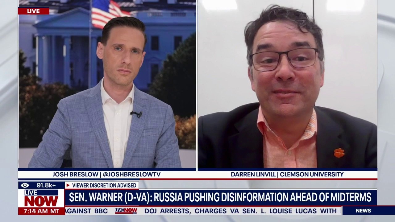 Sen. Warner: Russia pushing midterm misinformation