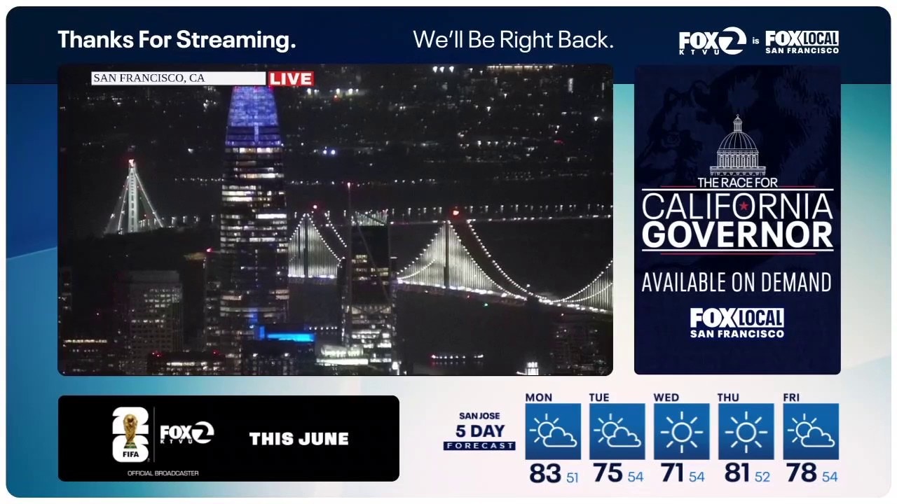 Live News: Fox 2 San Francisco at 10pm