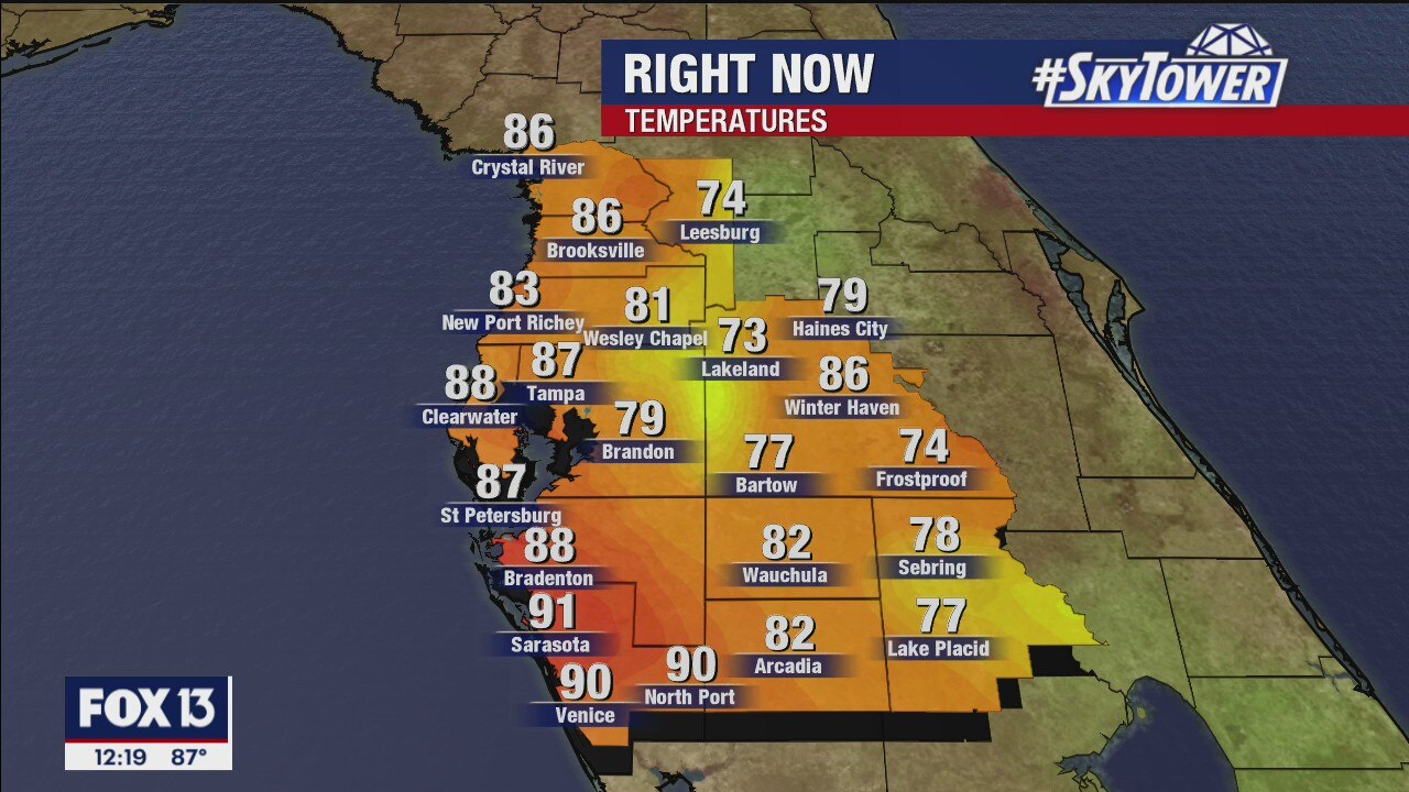 Thursday Afternoon Forecast