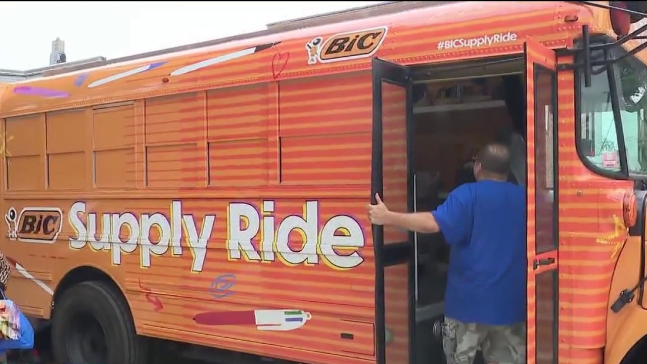 BIC helps Chicago-area teachers stock their classrooms with school supplies