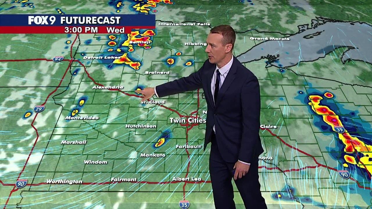 MN weather: Tracking severe storms Wednesday afternoon
