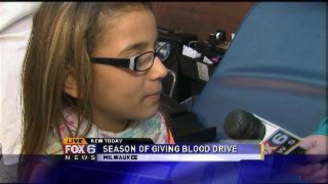 Laura gets details on how you can help give back by donating blood