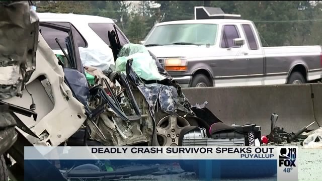 Survivor recalls deadly wrong-way crash