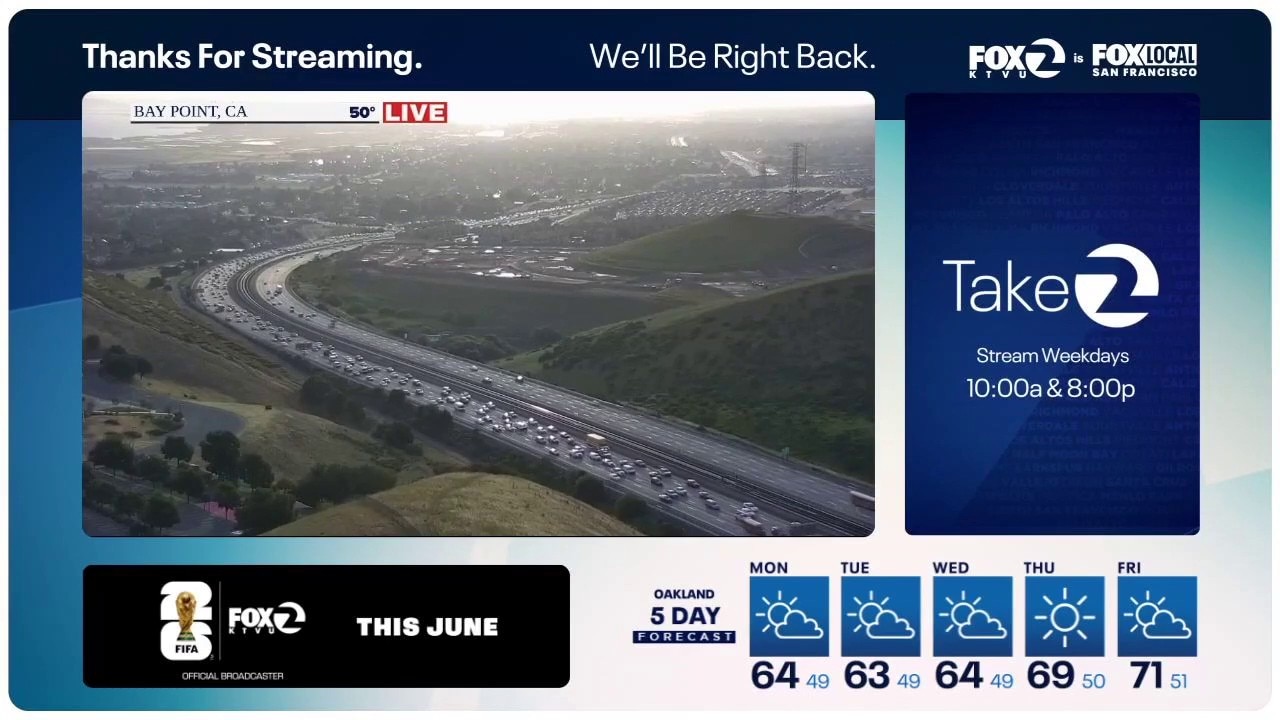 Live News: Fox 2 San Francisco at 7am