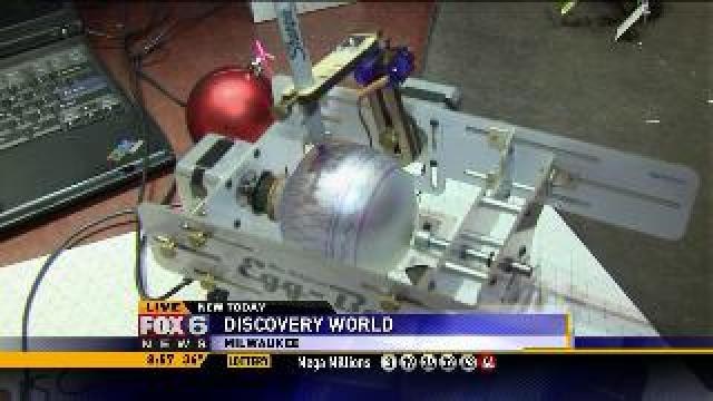 Laura enjoys fun activities at Discovery World