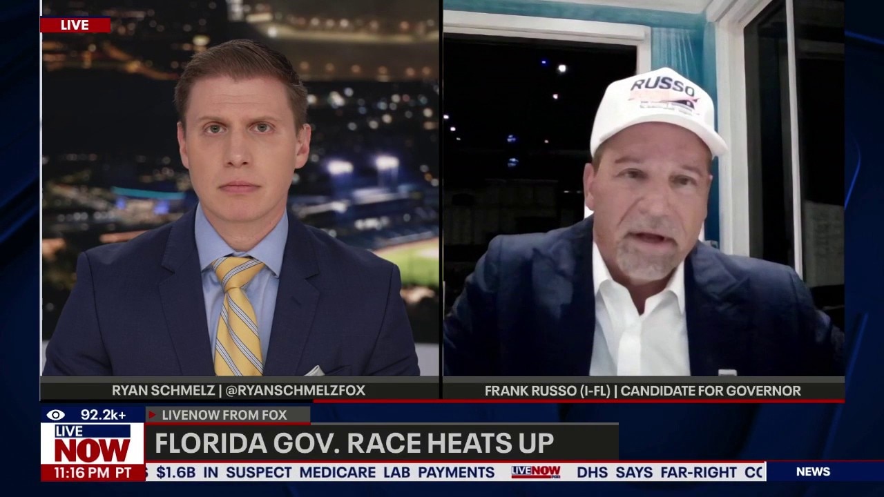 FL Gov. Race: Candidate Frank Russo (I) joins LiveNOW
