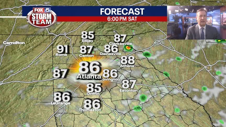 Friday Evening Weather Update