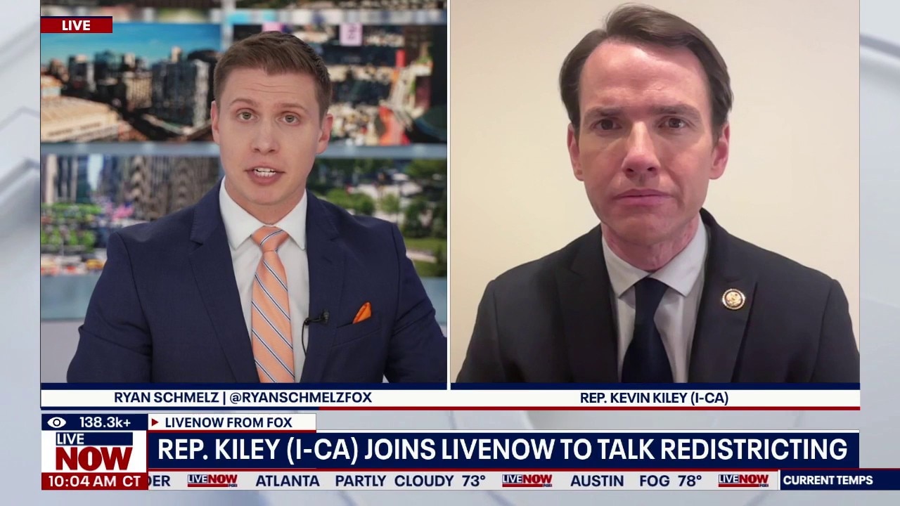 Rep. Kevin Kiley (I-CA) joins LiveNOW