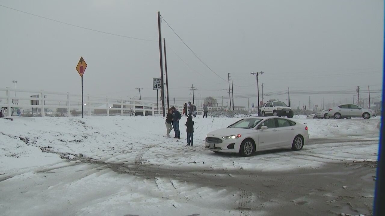 Snow in the Tejon Pass
