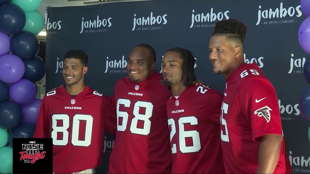 Falcons join Buford warehouse to aid kids