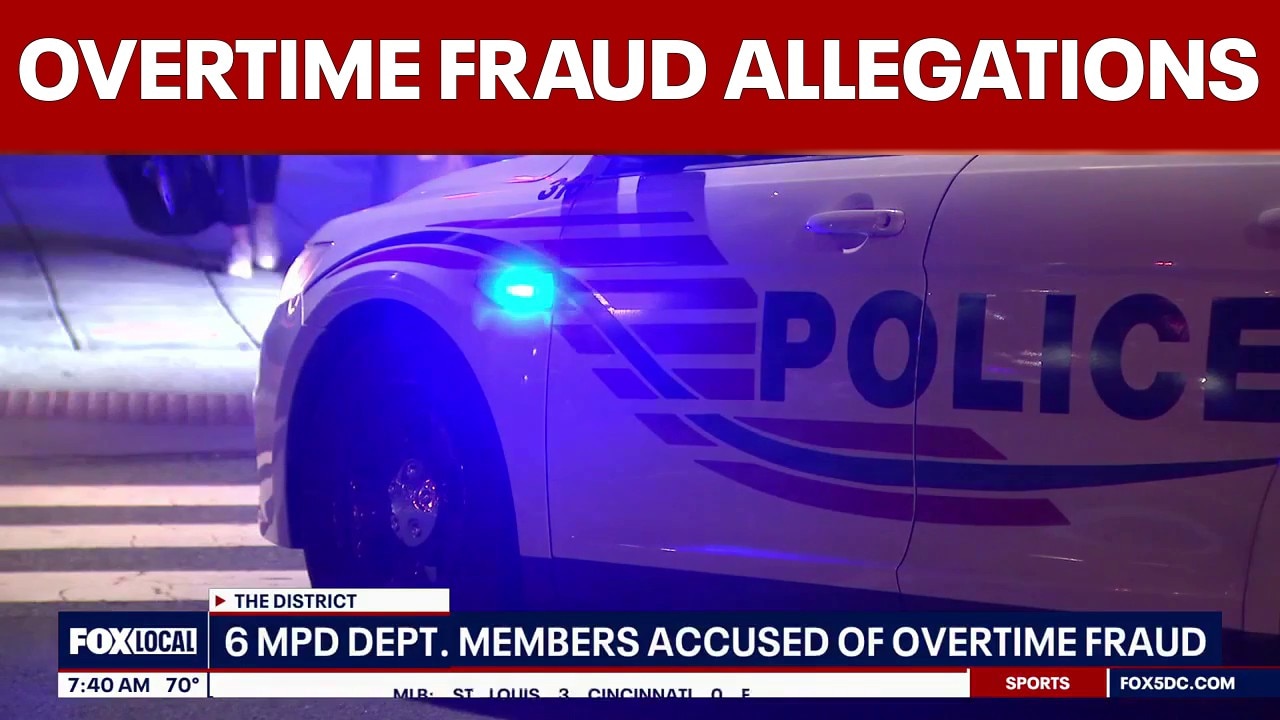 6 MPD members accused of $441K overtime fraud