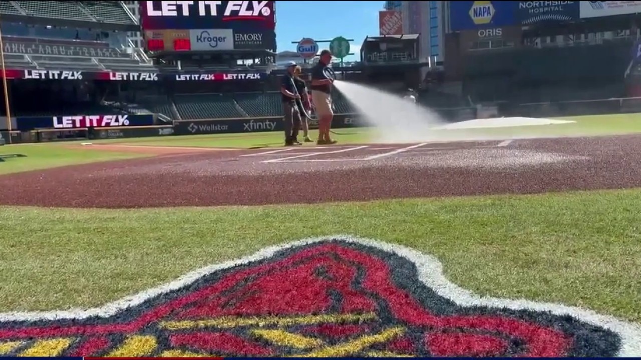 Atlanta scene preps for Braves wild card game