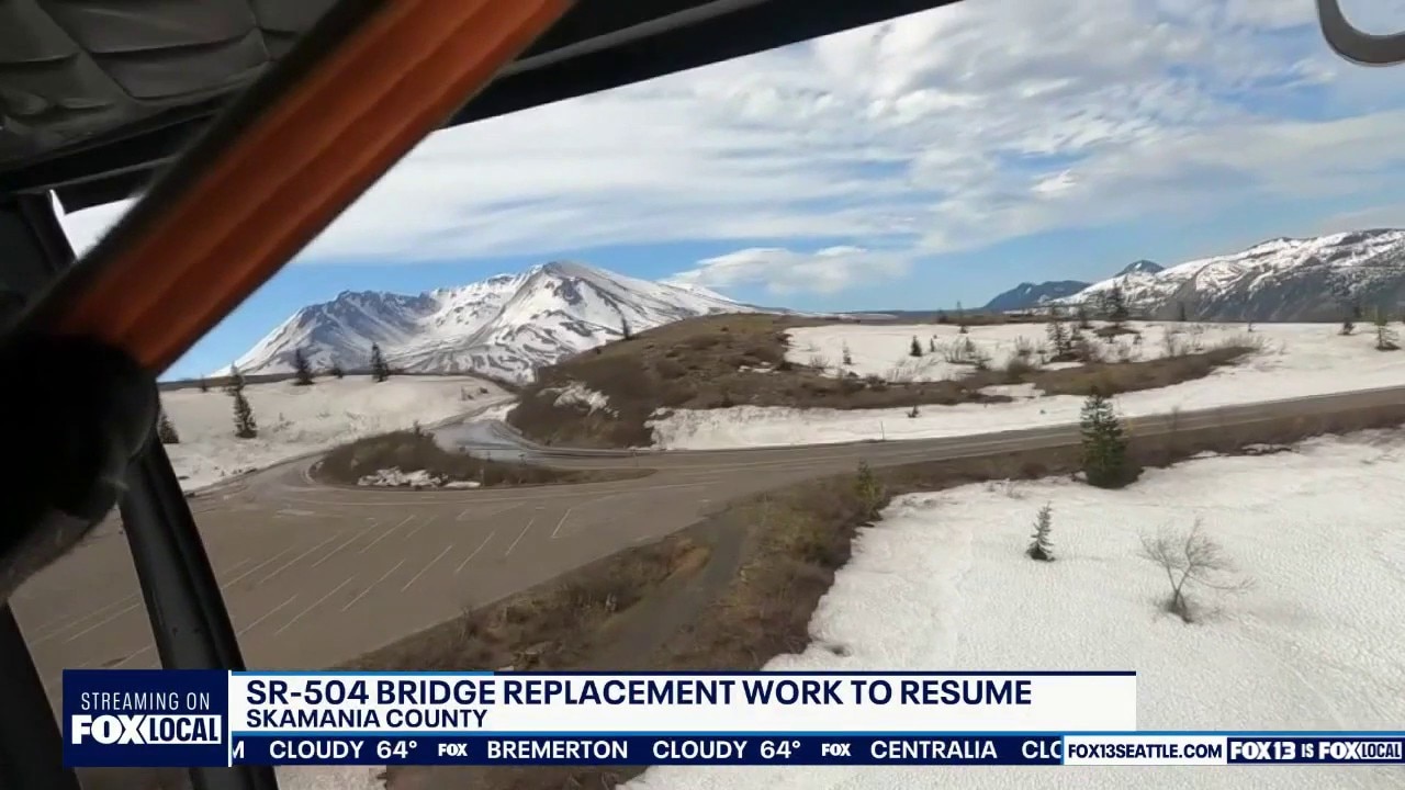 Work to resume on road leading to Mount St. Helens viewpoint