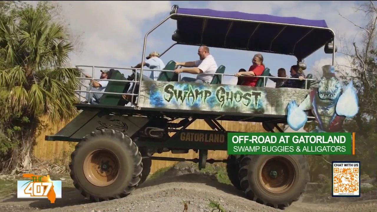 Take a wild ride on Gatorland’s Stompin’ Gator Off-Road Adventure in Orlando