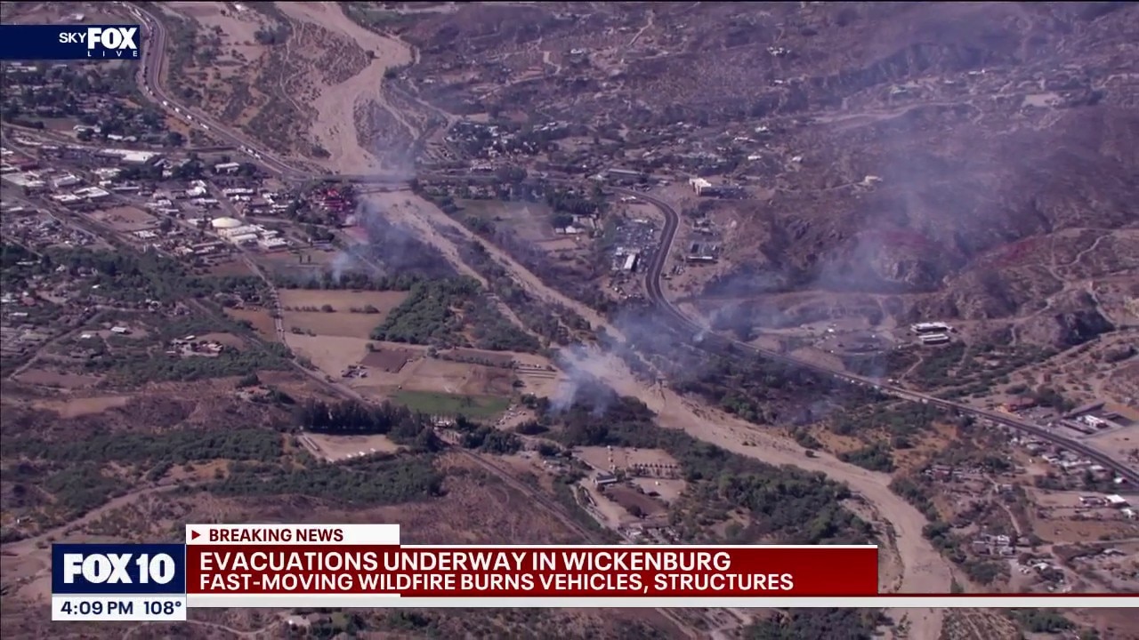 Jones Fire prompts evacuation in Wickenburg