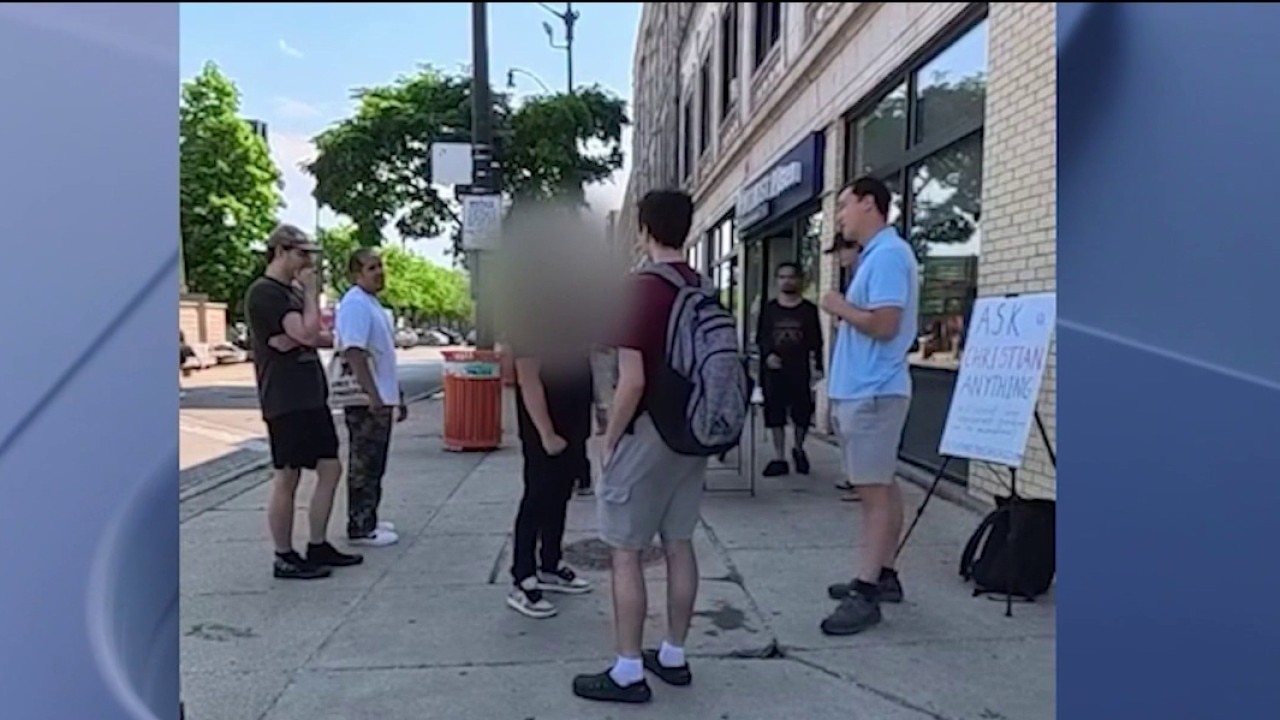 Chicago pastor says man confronted, pushed him during Pilsen street sermon
