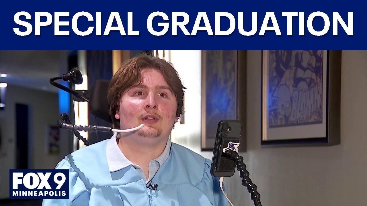 Bloomington teen paralyzed graduates high school
