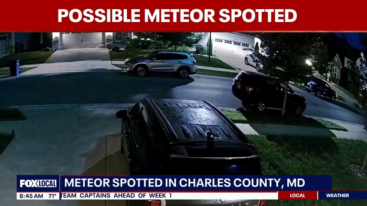 Possible meteor spotted over parts of Maryland