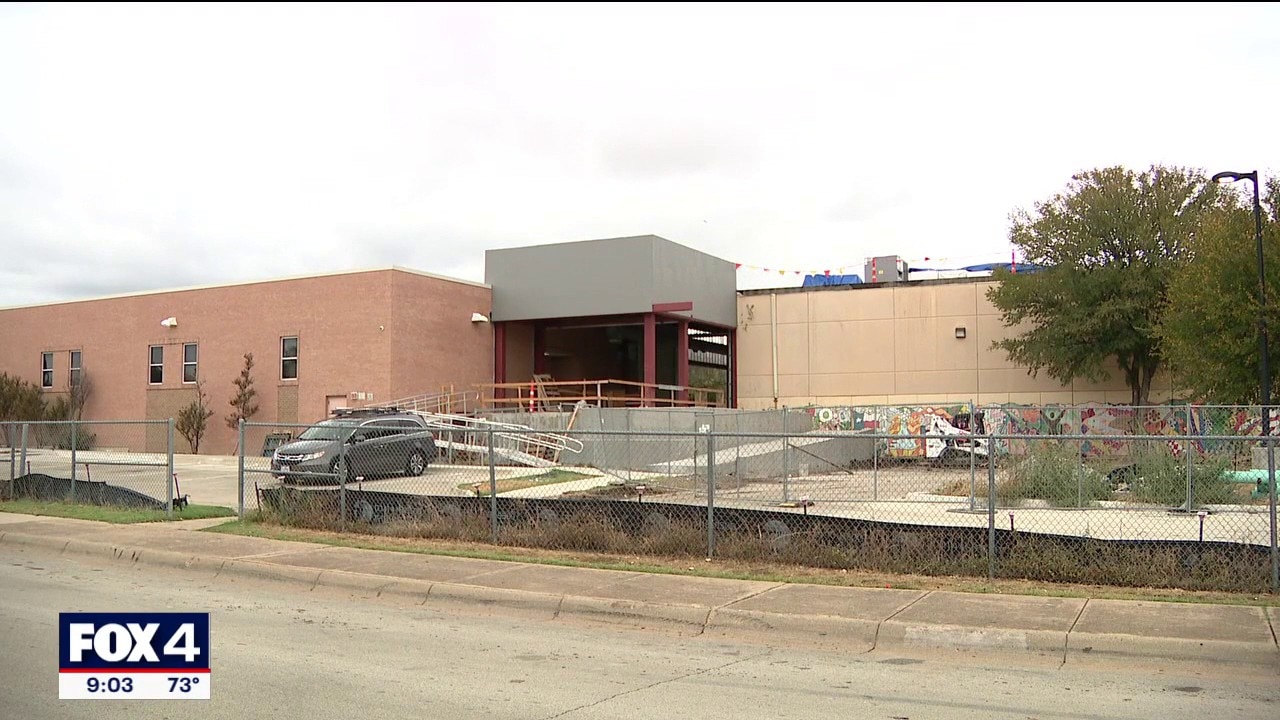 Fort Worth ISD campus damaged by heavy rain
