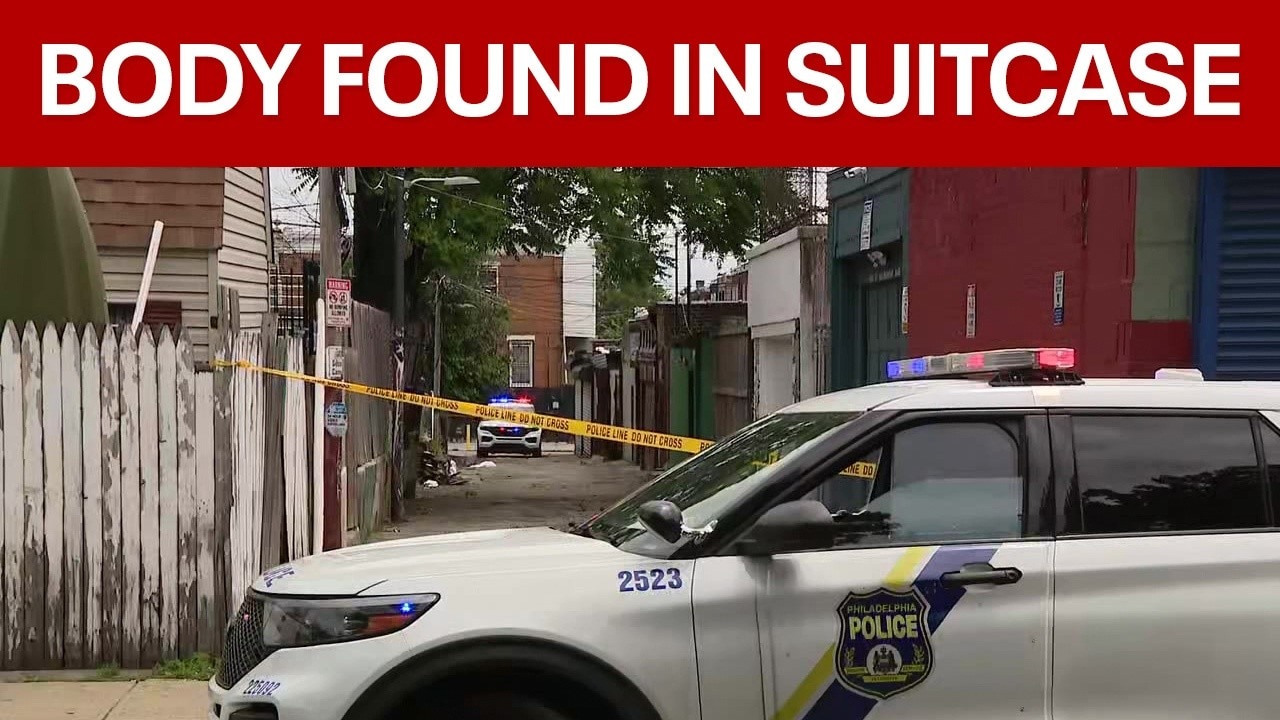 4 arrested after human remains found in suitcase