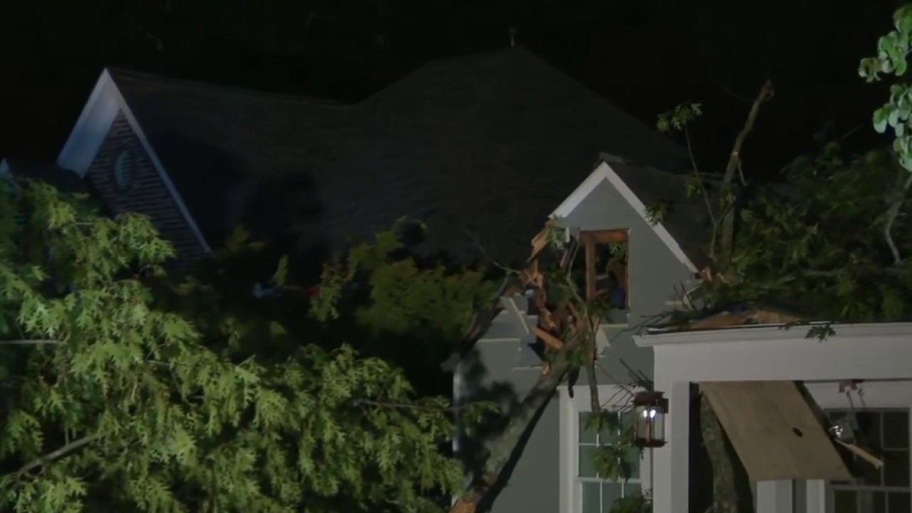 Tree falls on Decatur home, knocks out power