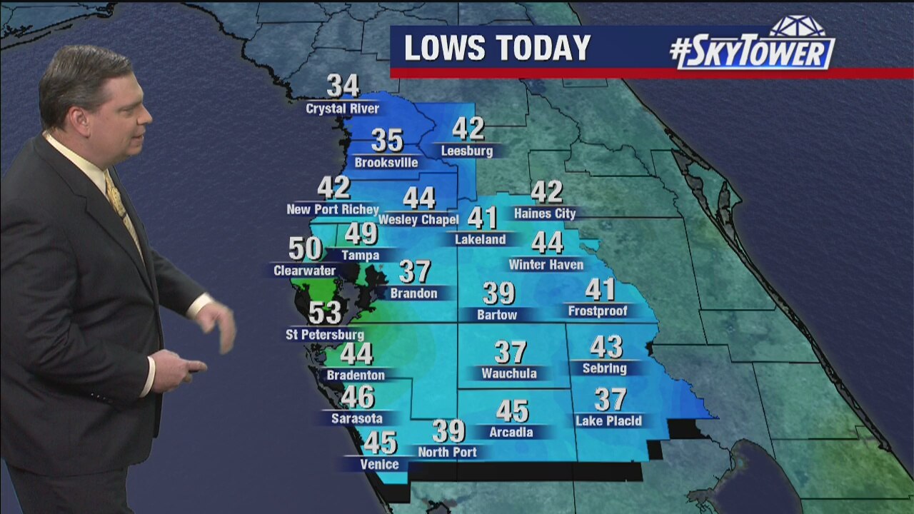 Monday Afternoon Forecast